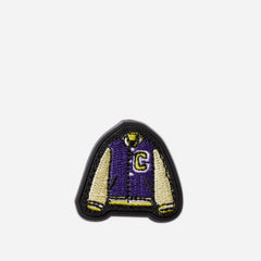 Phụ Kiện Jibbitz™ Charm Crocs Varsity Letterman Patch - Xanh Navy - Supersports Vietnam