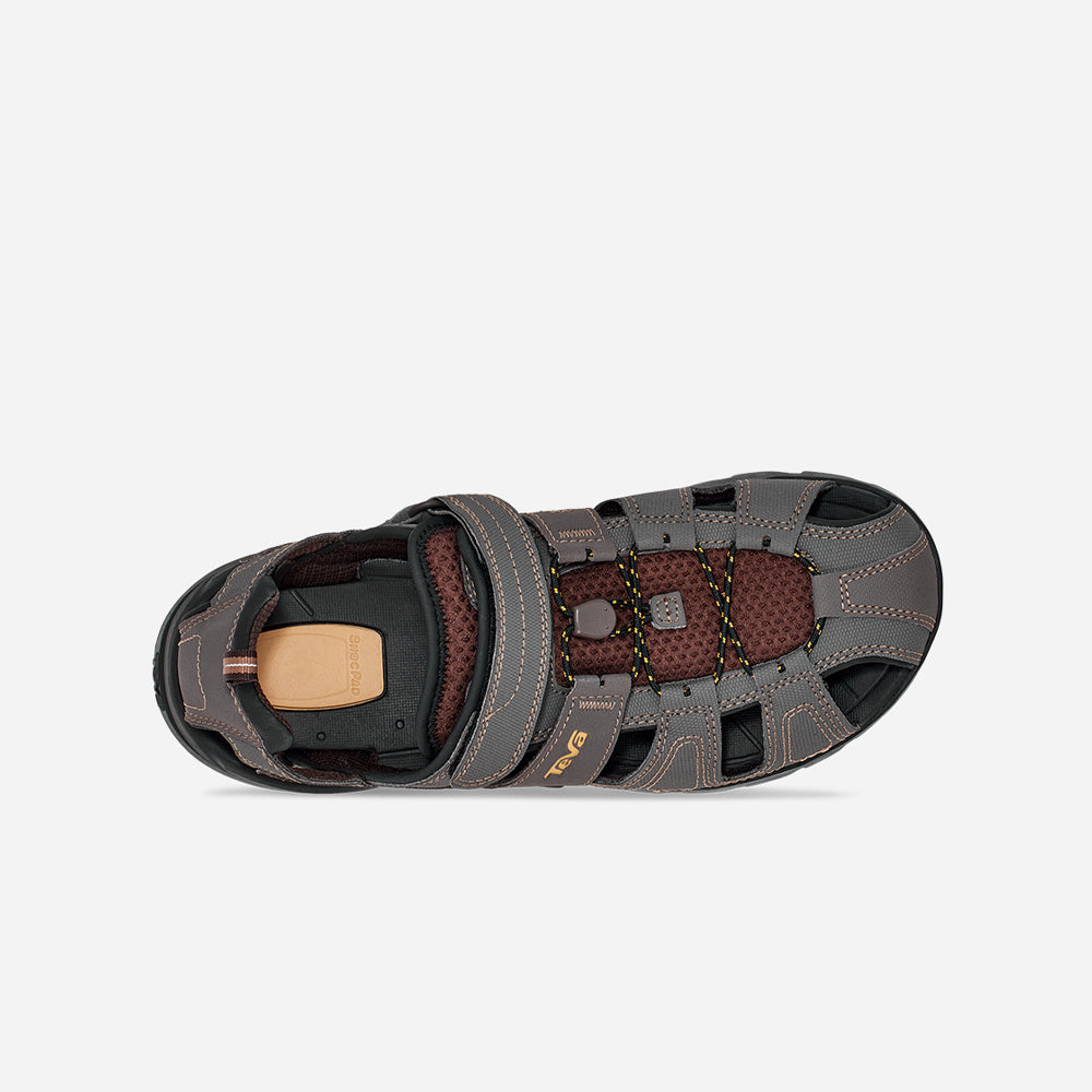Giày Sandals Nam Teva Forebay - Nâu - Supersports Vietnam