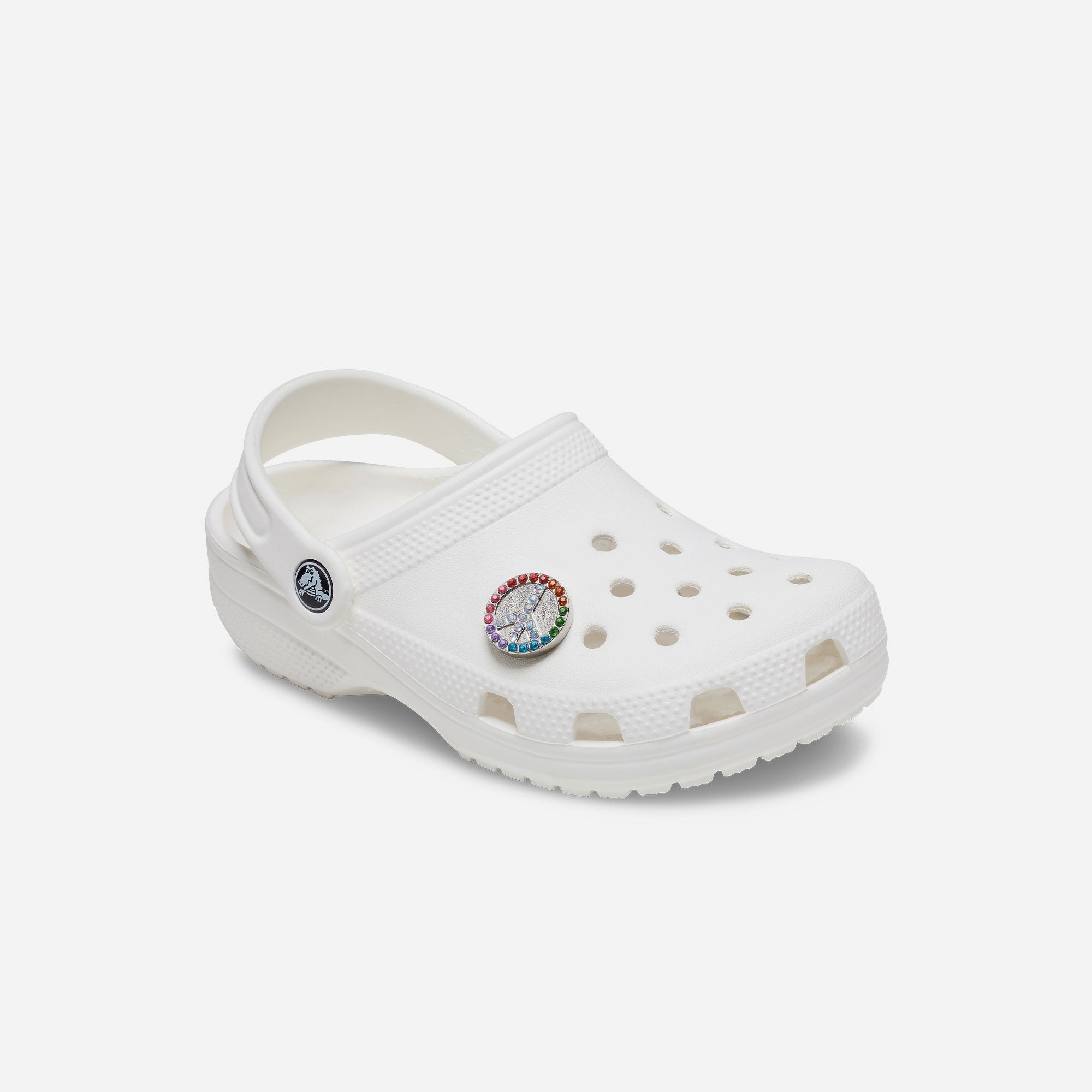 Phụ Kiện Jibbitz™ Glitter Elevated Peace Sign - Nhiều Màu - Supersports Vietnam