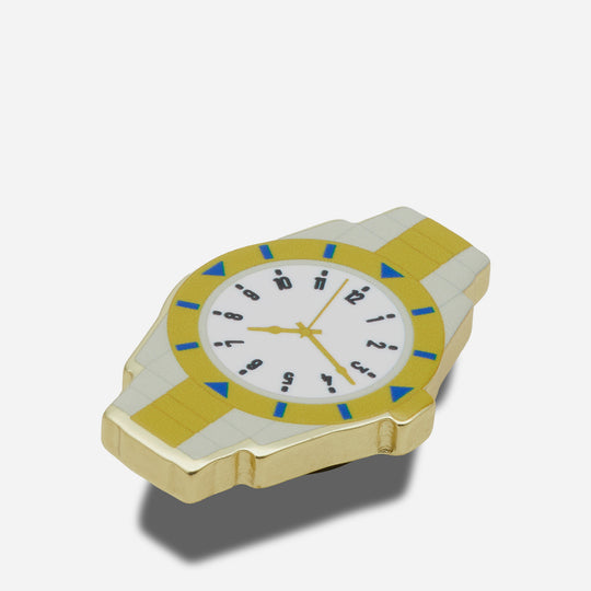 Phụ Kiện Jibbitz™ Luxury Watch - Vàng Chanh