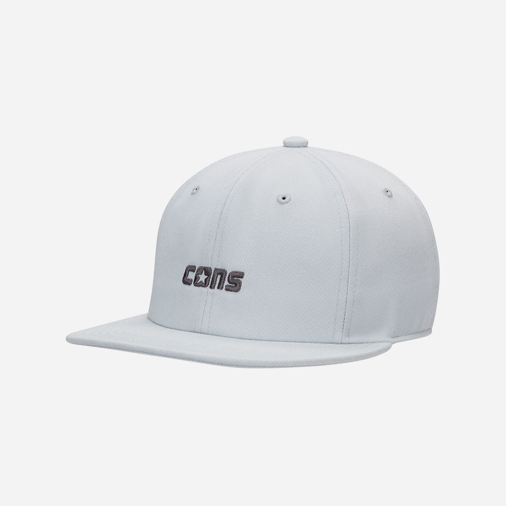 Nón Thời Trang Converse 6 Panel - Xám - Supersports Vietnam