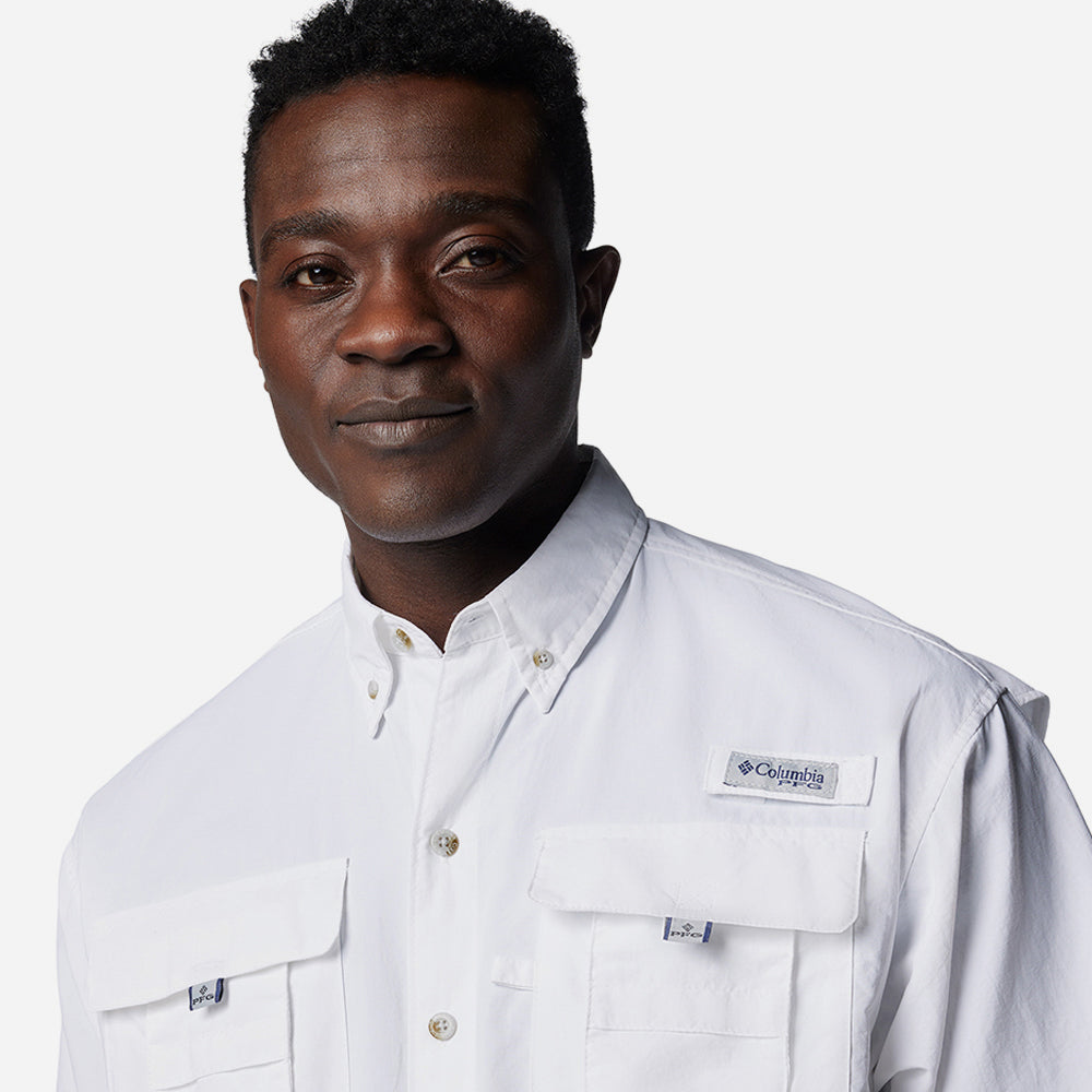 Áo Sơ Mi Tay Ngắn Nam Columbia Bahama™ Ii - Trắng - Supersports Vietnam