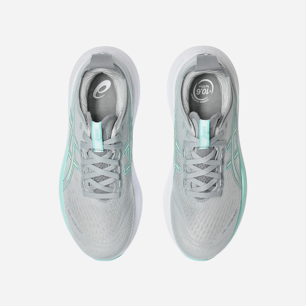 Giày Chạy Bộ Nữ Asics Gel-Nimbus 27 - Xám - Supersports Vietnam