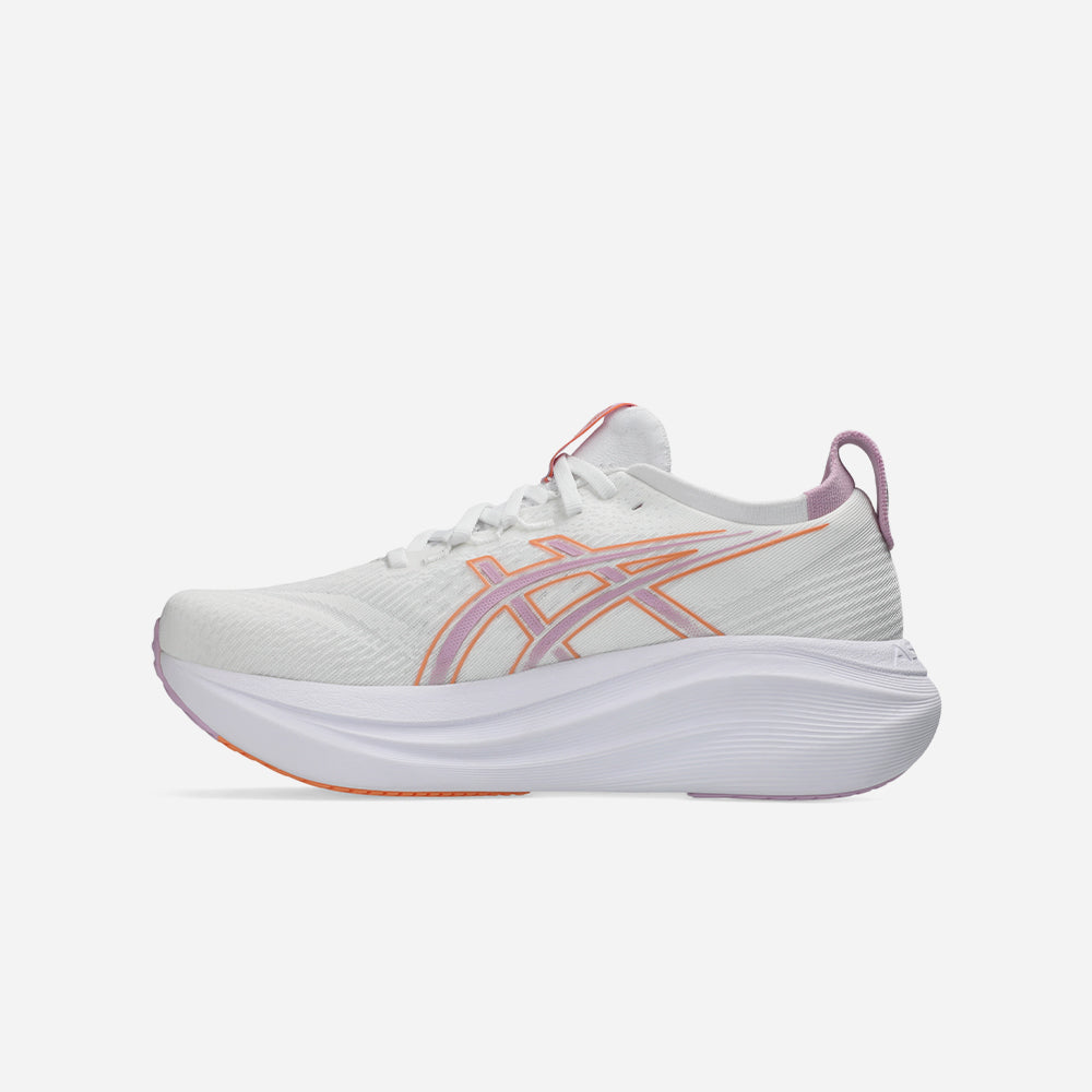 Giày Chạy Bộ Nữ Asics Gel-Nimbus 27 - Trắng - Supersports Vietnam