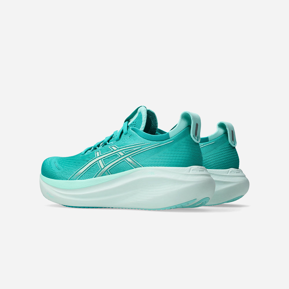 Giày Chạy Bộ Nữ Asics Gel-Nimbus 27 - Xanh Mint - Supersports Vietnam