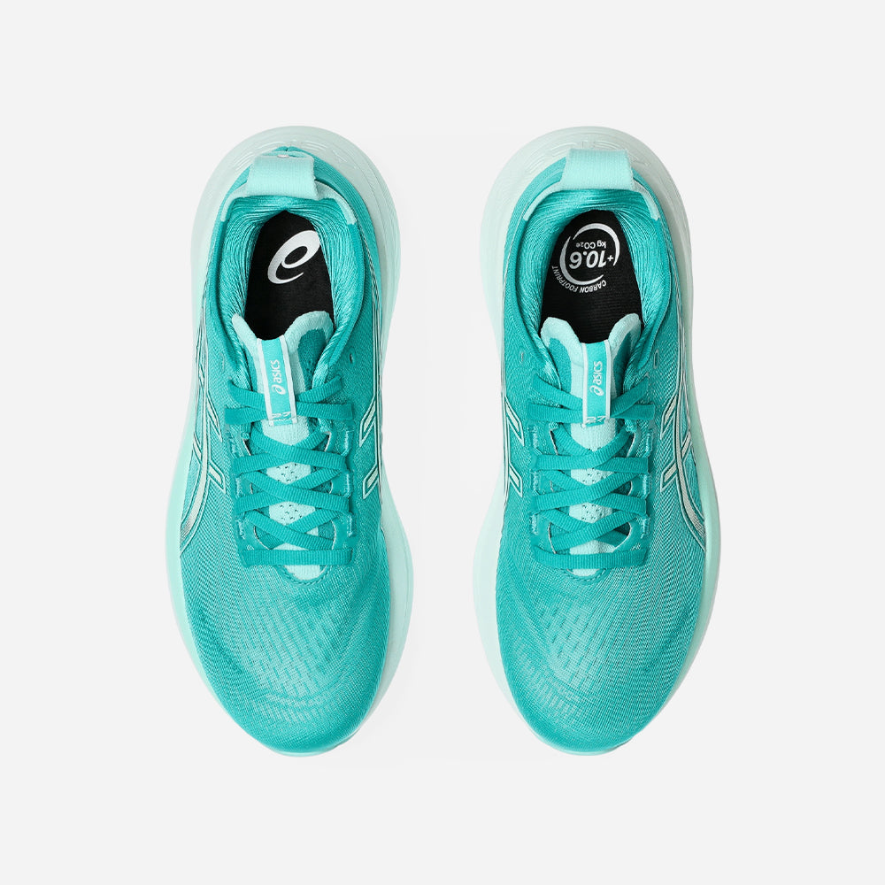 Giày Chạy Bộ Nữ Asics Gel-Nimbus 27 - Xanh Mint - Supersports Vietnam