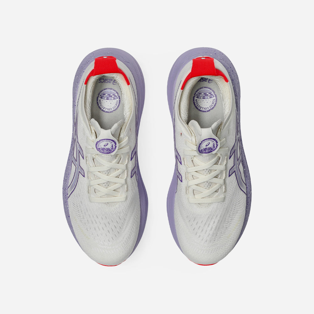 Giày Chạy Bộ Nữ Asics Gel-Nimbus 27 Tokyo - Tím - Supersports Vietnam