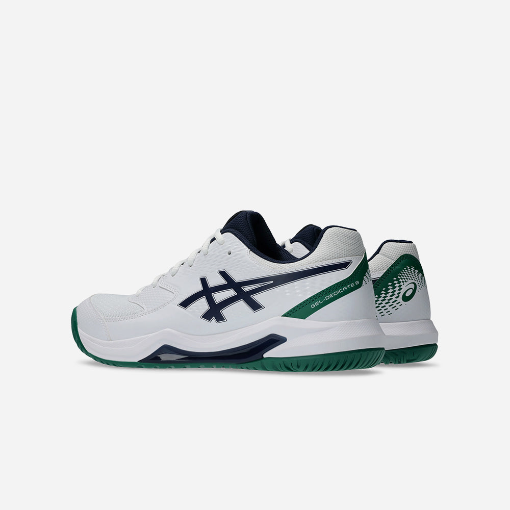 Giày Tennis Nam Asics Gel-Dedicate 8 - Trắng - Supersports Vietnam