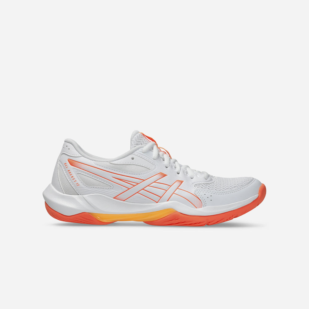 Giày Tennis Nữ Asics Gel-Rocket 12 - Trắng - Supersports Vietnam
