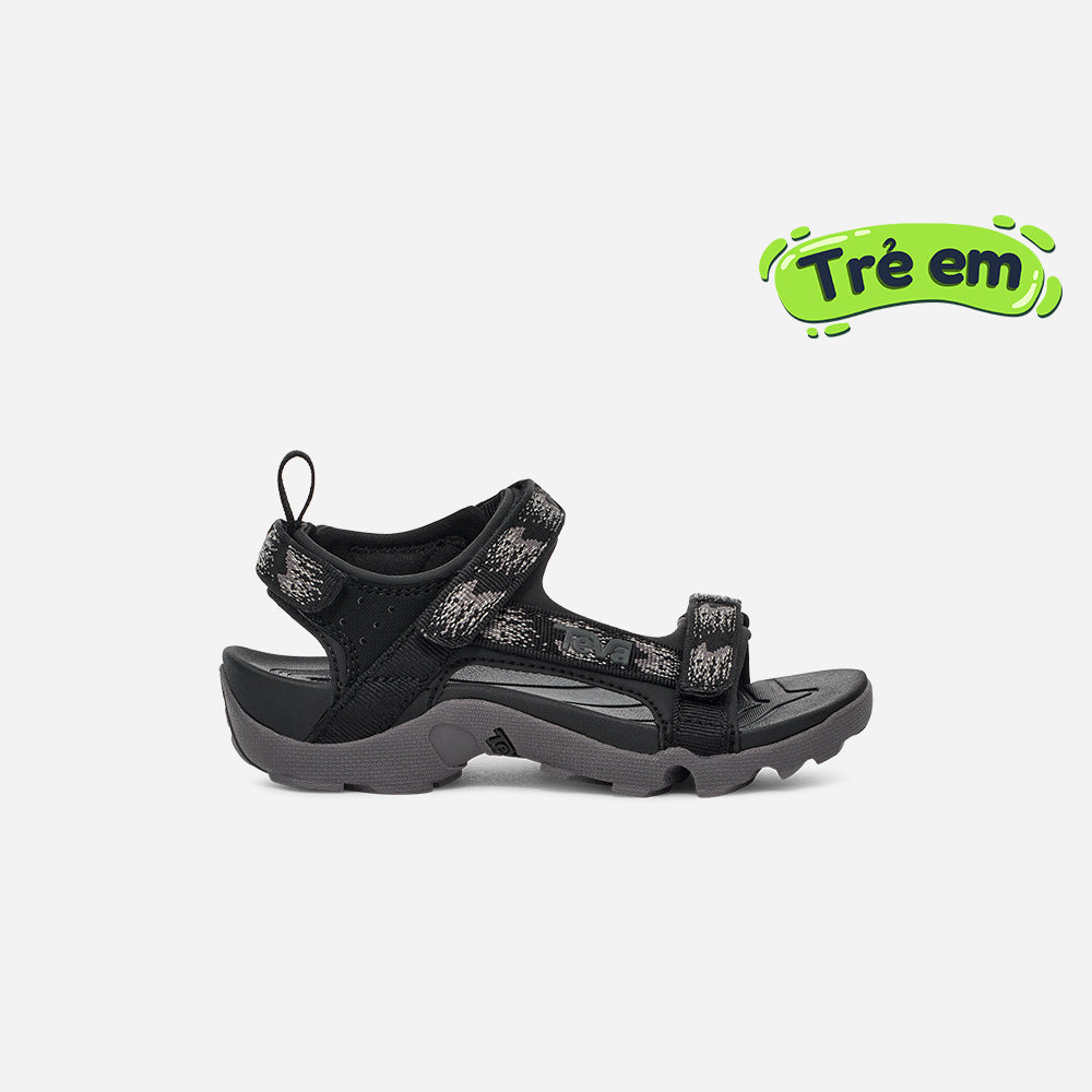 Giày Sandal Trẻ Em Teva Tanza - Đen - Supersports Vietnam