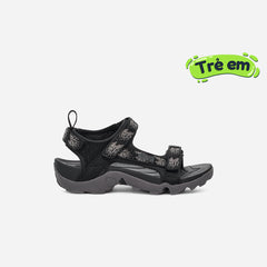 Giày Sandal Trẻ Em Teva Tanza - Đen - Supersports Vietnam