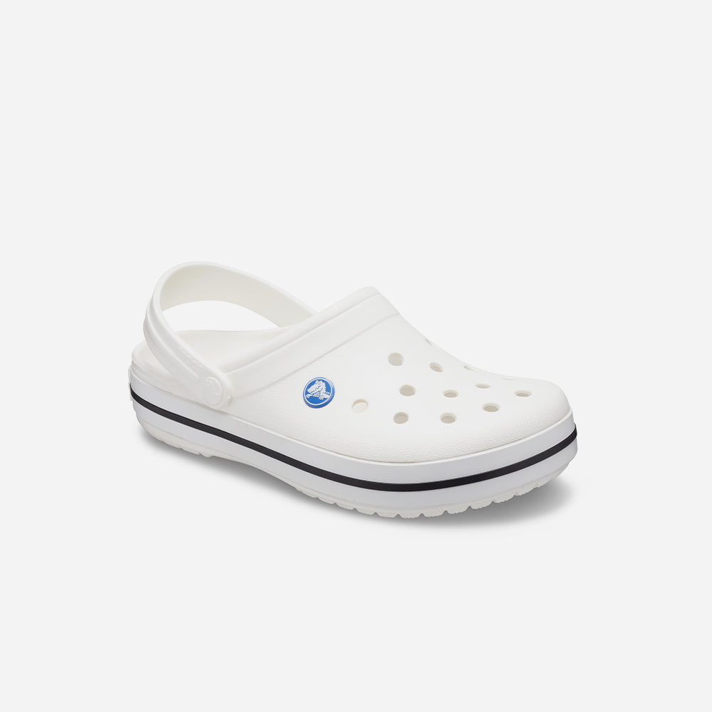Giày Clog Unisex Crocs Crocband - Trắng - Supersports Vietnam