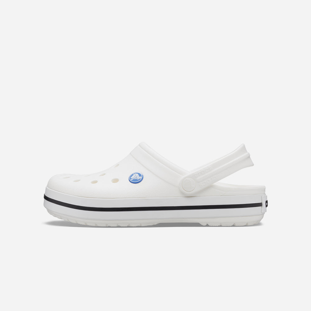 Giày Clog Unisex Crocs Crocband - Trắng - Supersports Vietnam