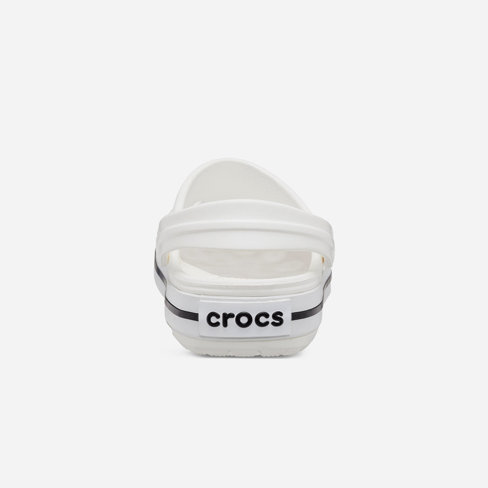 Giày Clog Unisex Crocs Crocband - Trắng - Supersports Vietnam