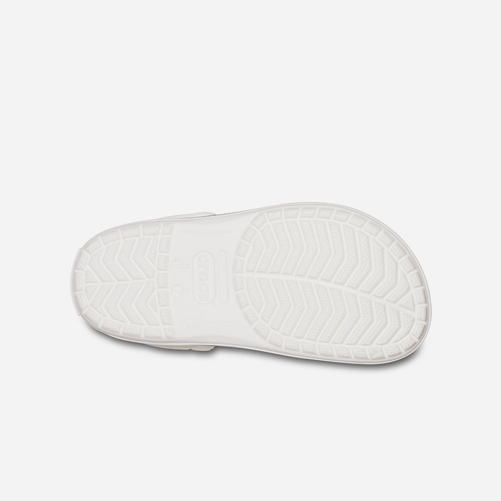 Giày Clog Unisex Crocs Crocband - Trắng - Supersports Vietnam
