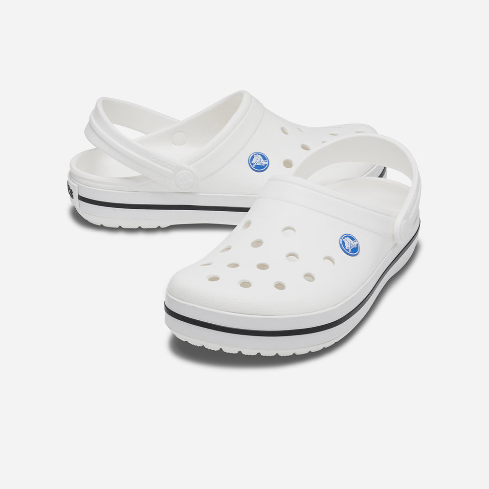 Giày Clog Unisex Crocs Crocband - Trắng - Supersports Vietnam