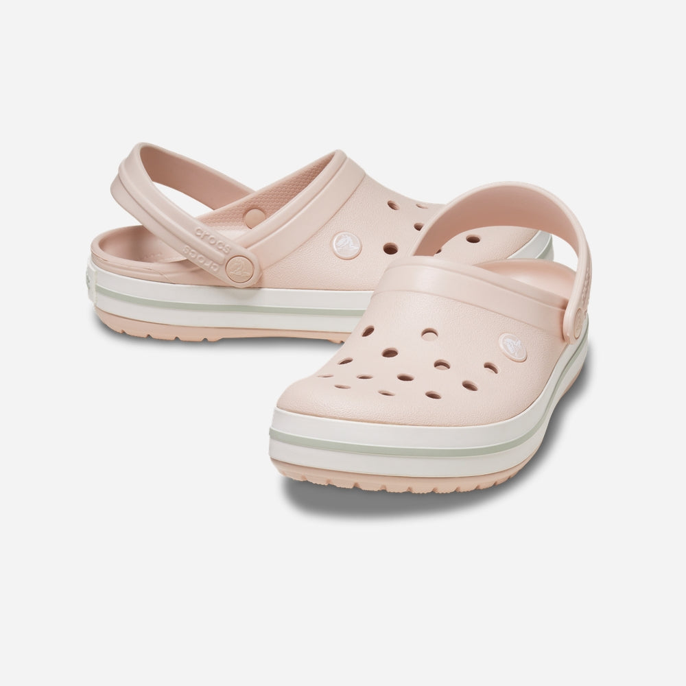 Giày Clog Unisex Crocs Crocband - Hồng - Supersports Vietnam