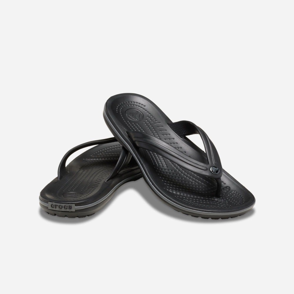 Dép Xỏ Ngón Unisex Crocs Crocband - Đen - Supersports Vietnam