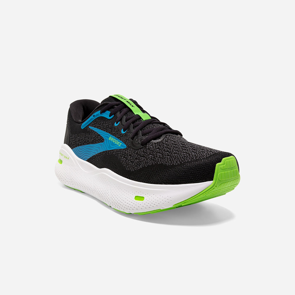 Giày Chạy Bộ Nam Brooks Ghost Max - Đen - Supersports Vietnam