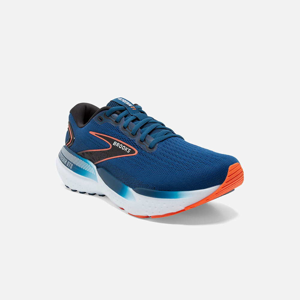 Giày Chạy Bộ Nam Brooks Glycerin Gts 21 2E - Xanh Dương - Supersports Vietnam