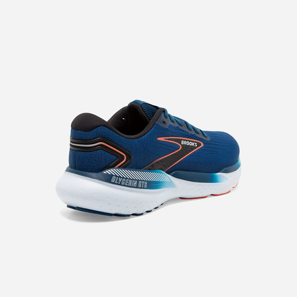 Giày Chạy Bộ Nam Brooks Glycerin Gts 21 2E - Xanh Dương - Supersports Vietnam