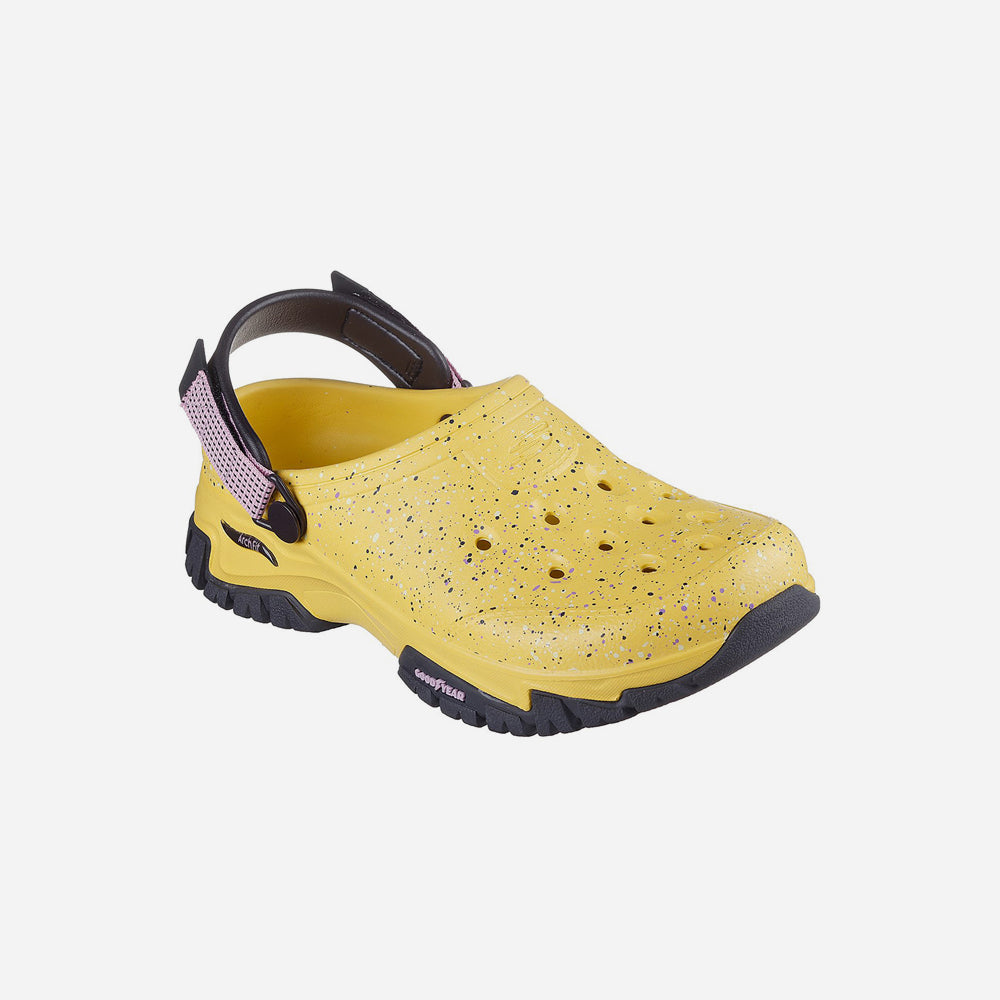 Giày Clog Nữ Skechers Arch Fit Foamies Outdoor - Vàng - Supersports Vietnam