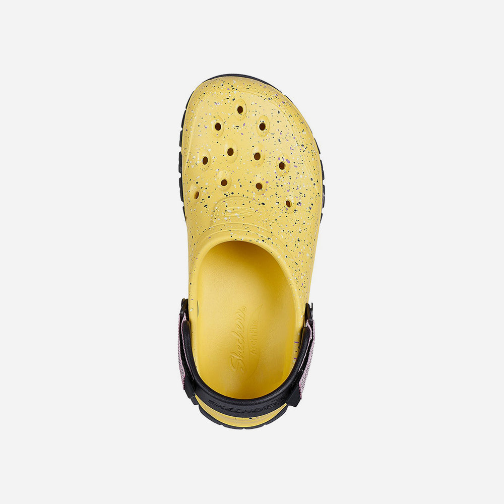Giày Clog Nữ Skechers Arch Fit Foamies Outdoor - Vàng - Supersports Vietnam