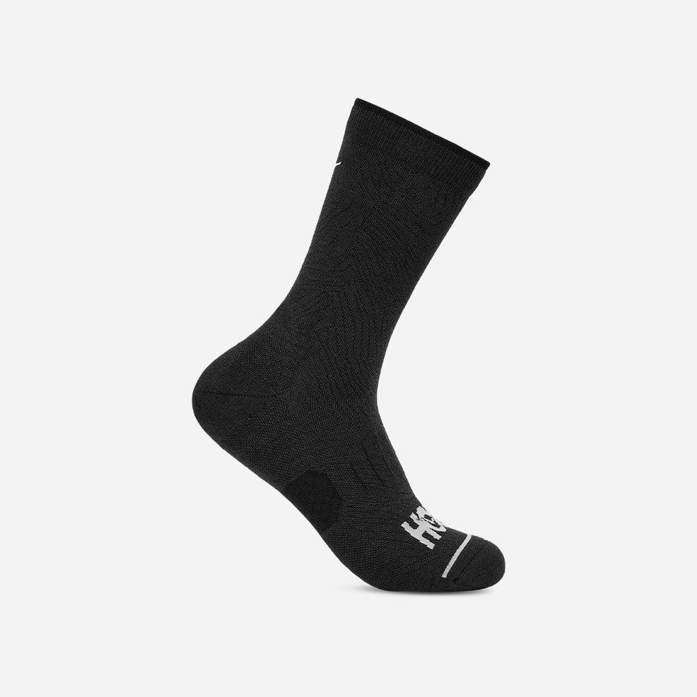 Vớ Thể Thao HOKA Crew Run 3-Pack - Đen - Supersports Vietnam