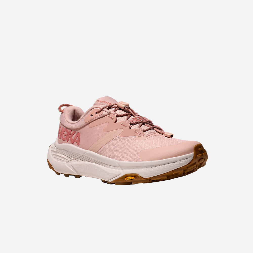 Giày Đi Bộ Đường Dài Nữ HOKA Transport - Hồng - Supersports Vietnam