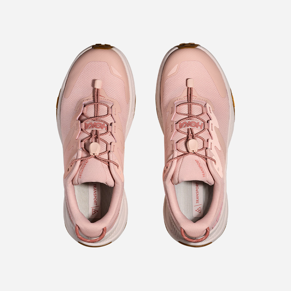 Giày Đi Bộ Đường Dài Nữ HOKA Transport - Hồng - Supersports Vietnam