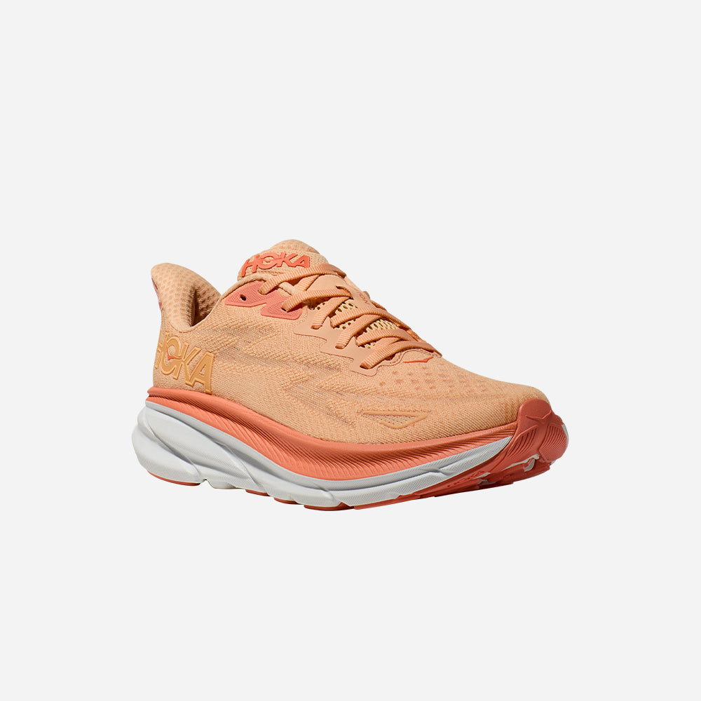 Giày Chạy Bộ Nữ HOKA Clifton 9 - Cam - Supersports Vietnam