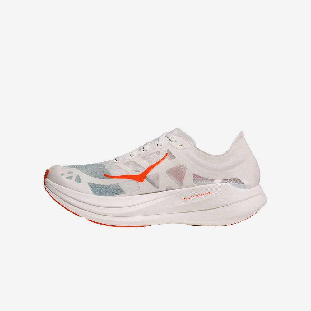 Giày Chạy Bộ Unisex HOKA Rocket X 2 - Trắng - Supersports Vietnam