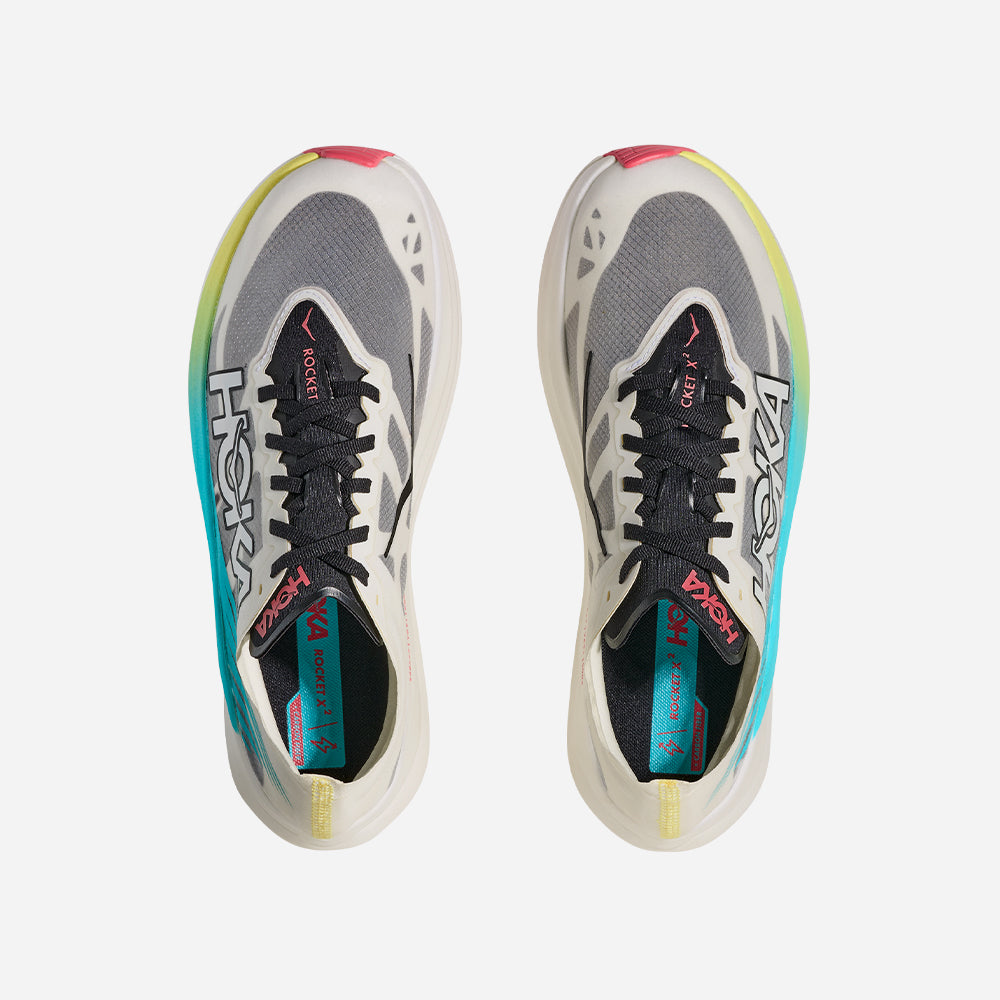 Giày Chạy Bộ Unisex HOKA Rocket X 2 - Be - Supersports Vietnam