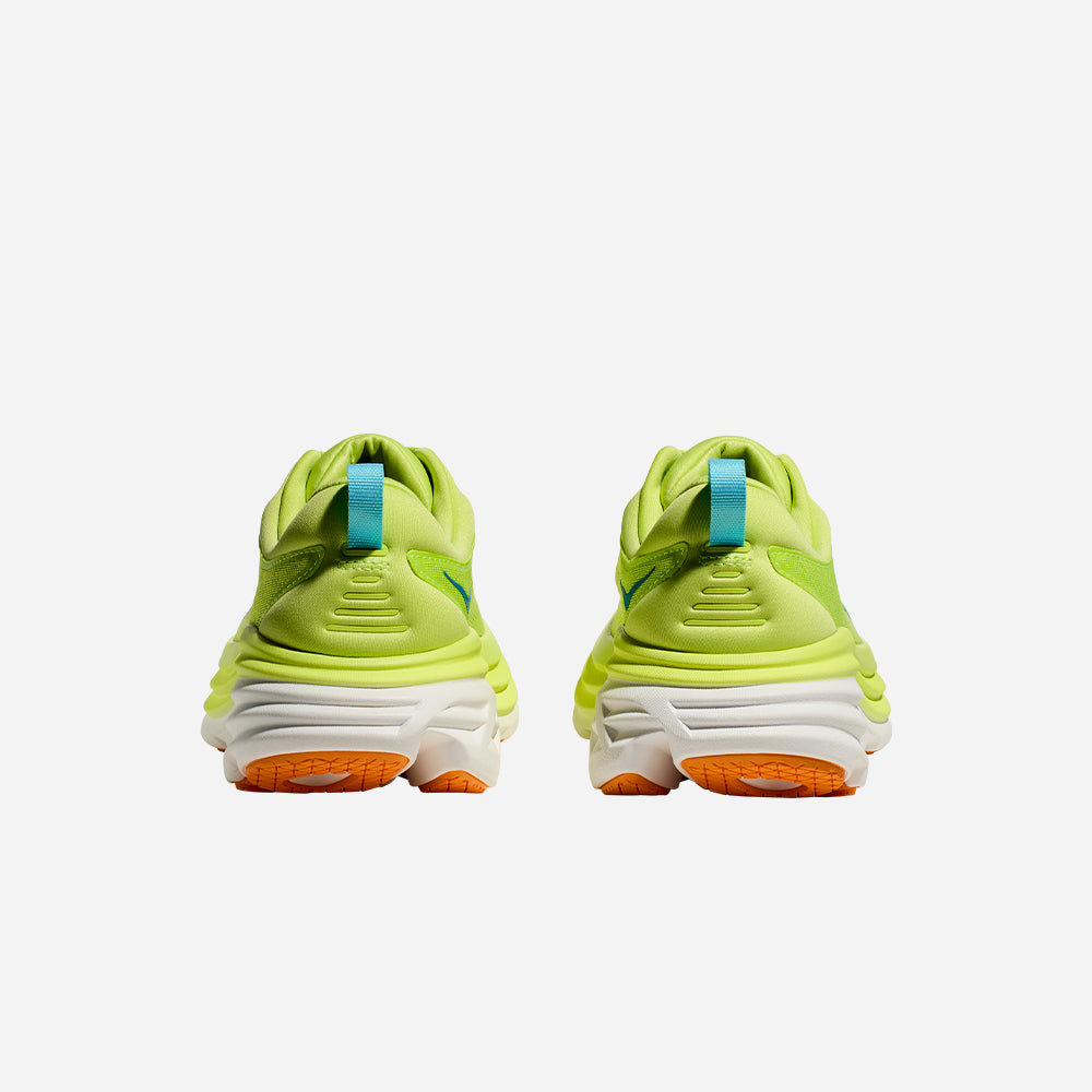 Giày Chạy Bộ Nam HOKA Bondi 8 Wide - Vàng Chanh - Supersports Vietnam