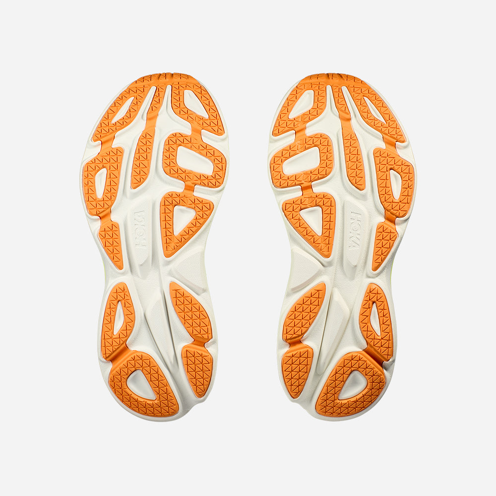 Giày Chạy Bộ Nam HOKA Bondi 8 Wide - Vàng Chanh - Supersports Vietnam