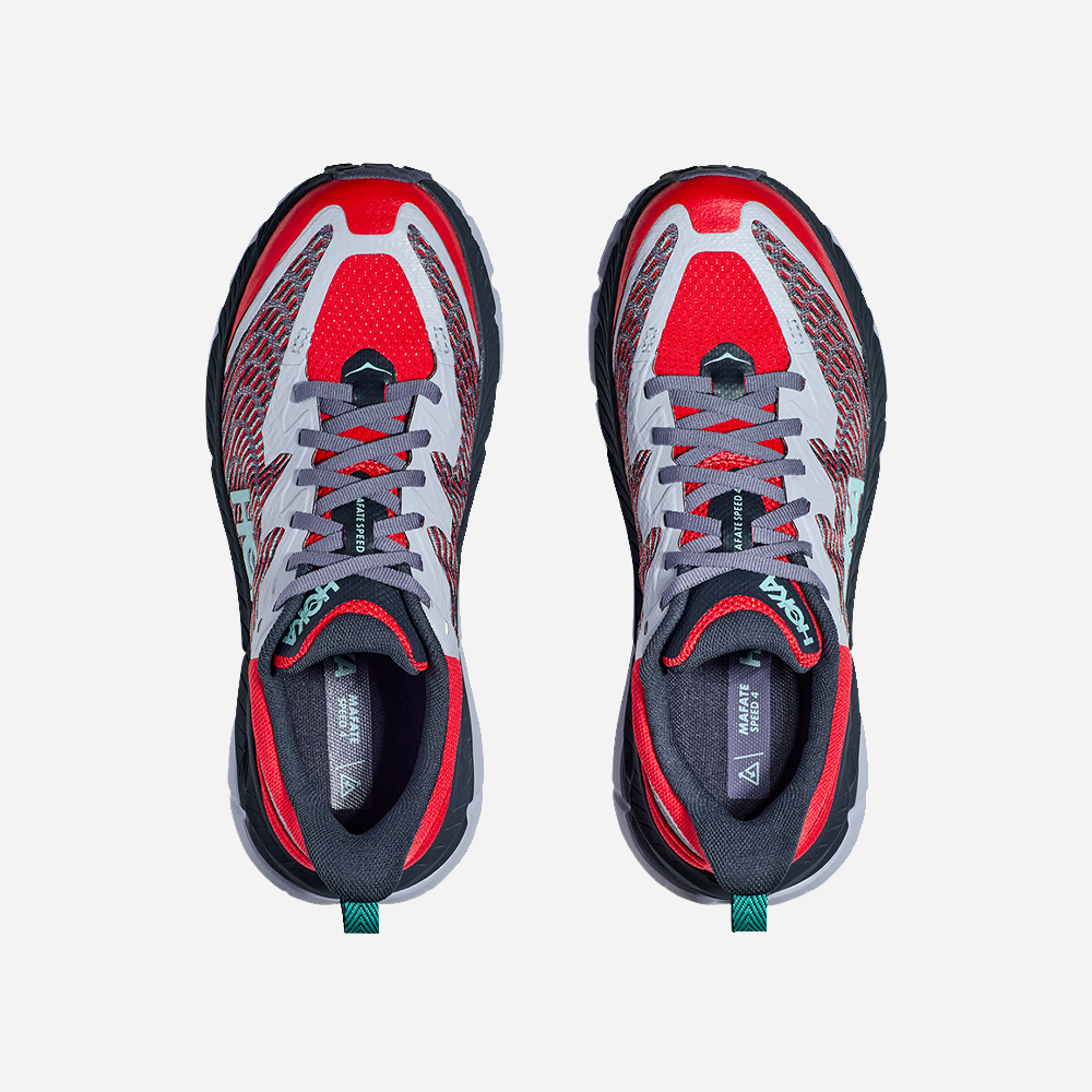 Giày Chạy Bộ Nam HOKA Mafate Speed 4 - Đỏ - Supersports Vietnam