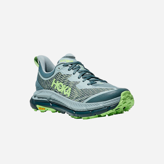Giày Chạy Bộ Nam HOKA Mafate Speed 4 - Xanh Mint