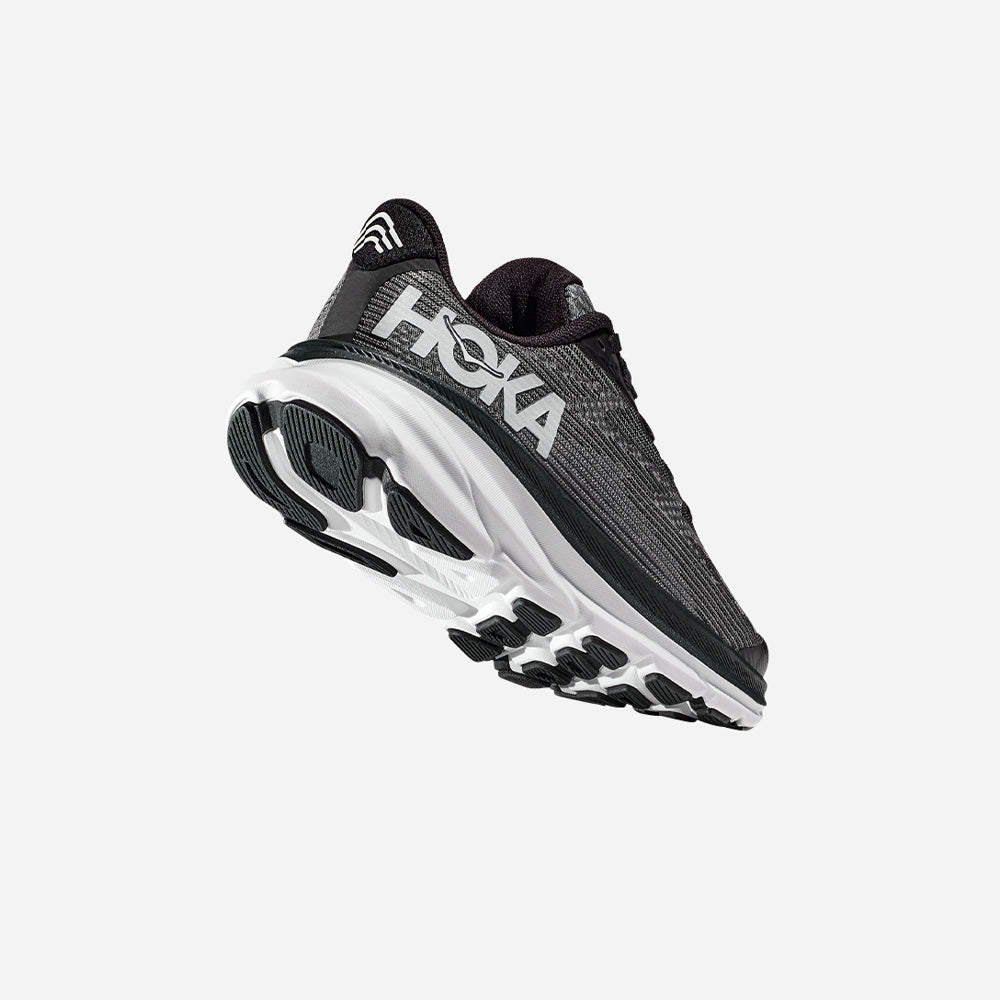 Giày Chạy Bộ Trẻ Em HOKA Clifton 9 Youth - Đen - Supersports Vietnam