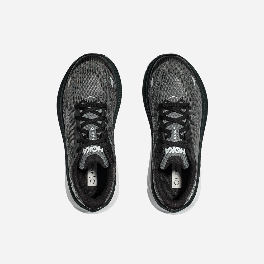 Giày Chạy Bộ Trẻ Em HOKA Clifton 9 Youth - Đen - Supersports Vietnam