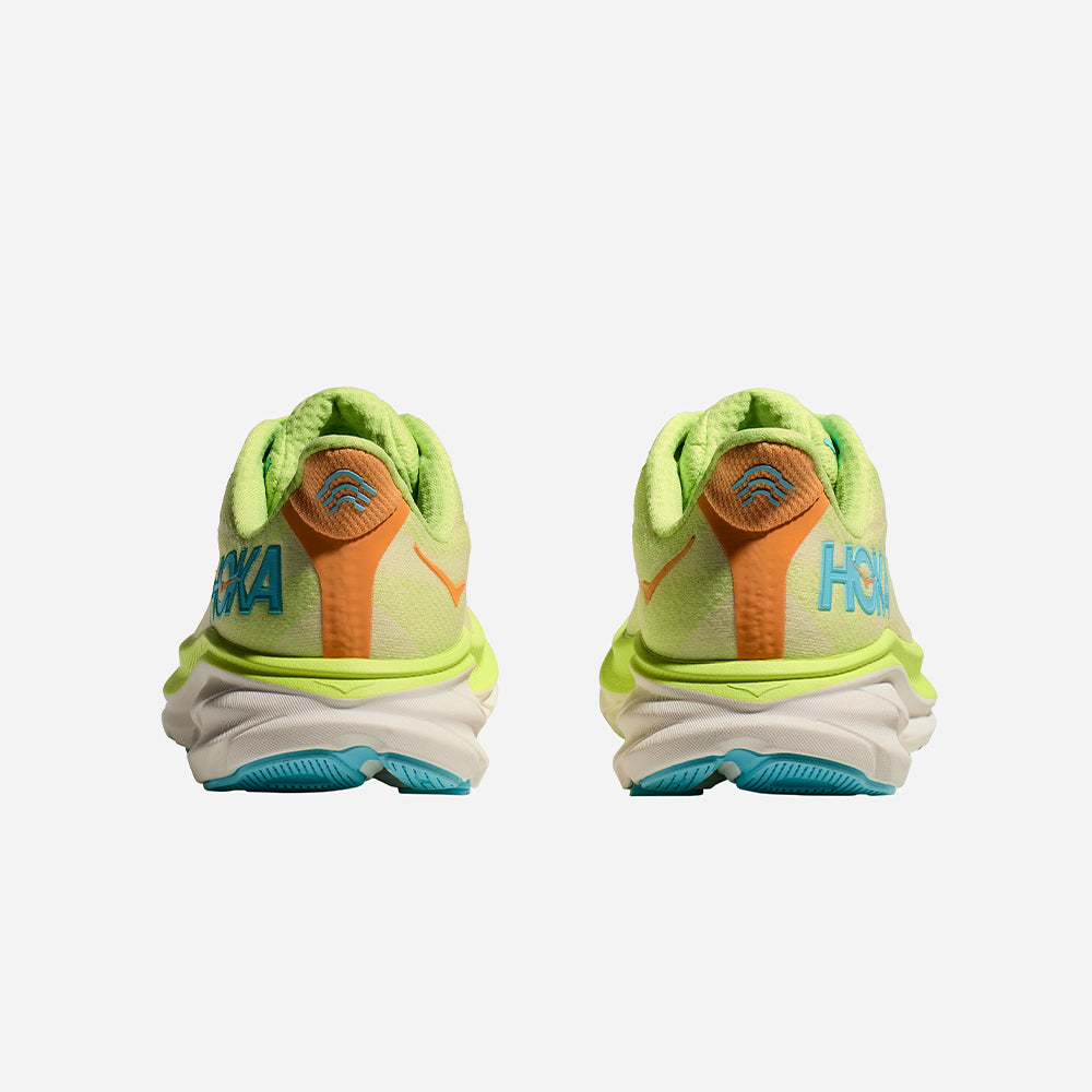 Giày Chạy Bộ Nữ HOKA Clifton 9 Wide - Vàng Chanh - Supersports Vietnam