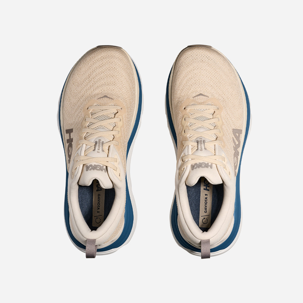 Giày Chạy Bộ Nam HOKA Gaviota 5 Wide - Be - Supersports Vietnam