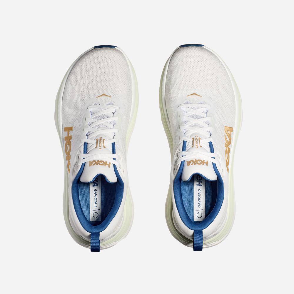 Giày Chạy Bộ Nam HOKA Gaviota 5 Wide - Trắng - Supersports Vietnam
