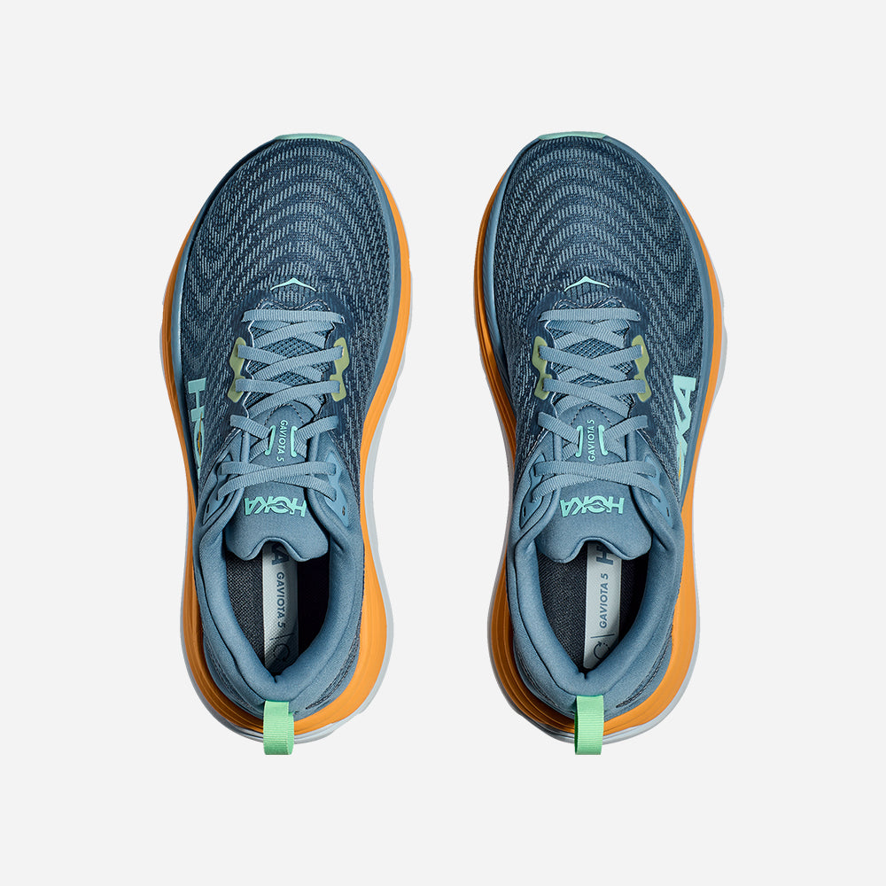 Giày Chạy Bộ Nam HOKA Gaviota 5 Wide - Xanh Dương - Supersports Vietnam