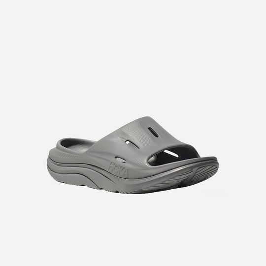 Dép Quai Ngang Unisex HOKA Ora Recovery Slide 3 - Xám