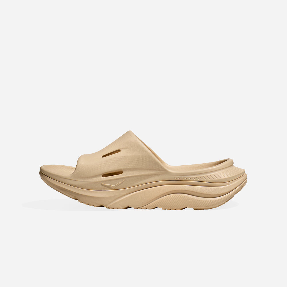 Dép Quai Ngang Unisex HOKA Ora Recovery Slide 3 - Be - Supersports Vietnam