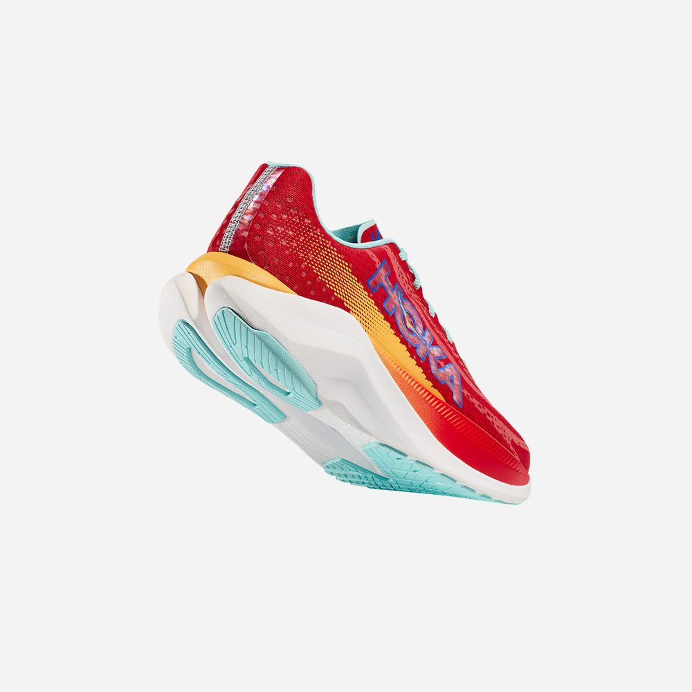 Giày Chạy Bộ Nữ HOKA Mach X - Đỏ - Supersports Vietnam