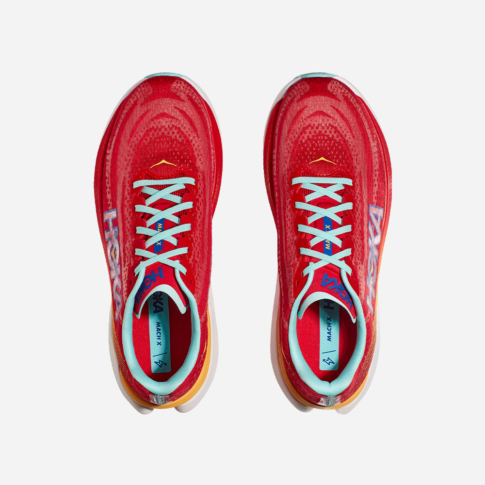 Giày Chạy Bộ Nữ HOKA Mach X - Đỏ - Supersports Vietnam