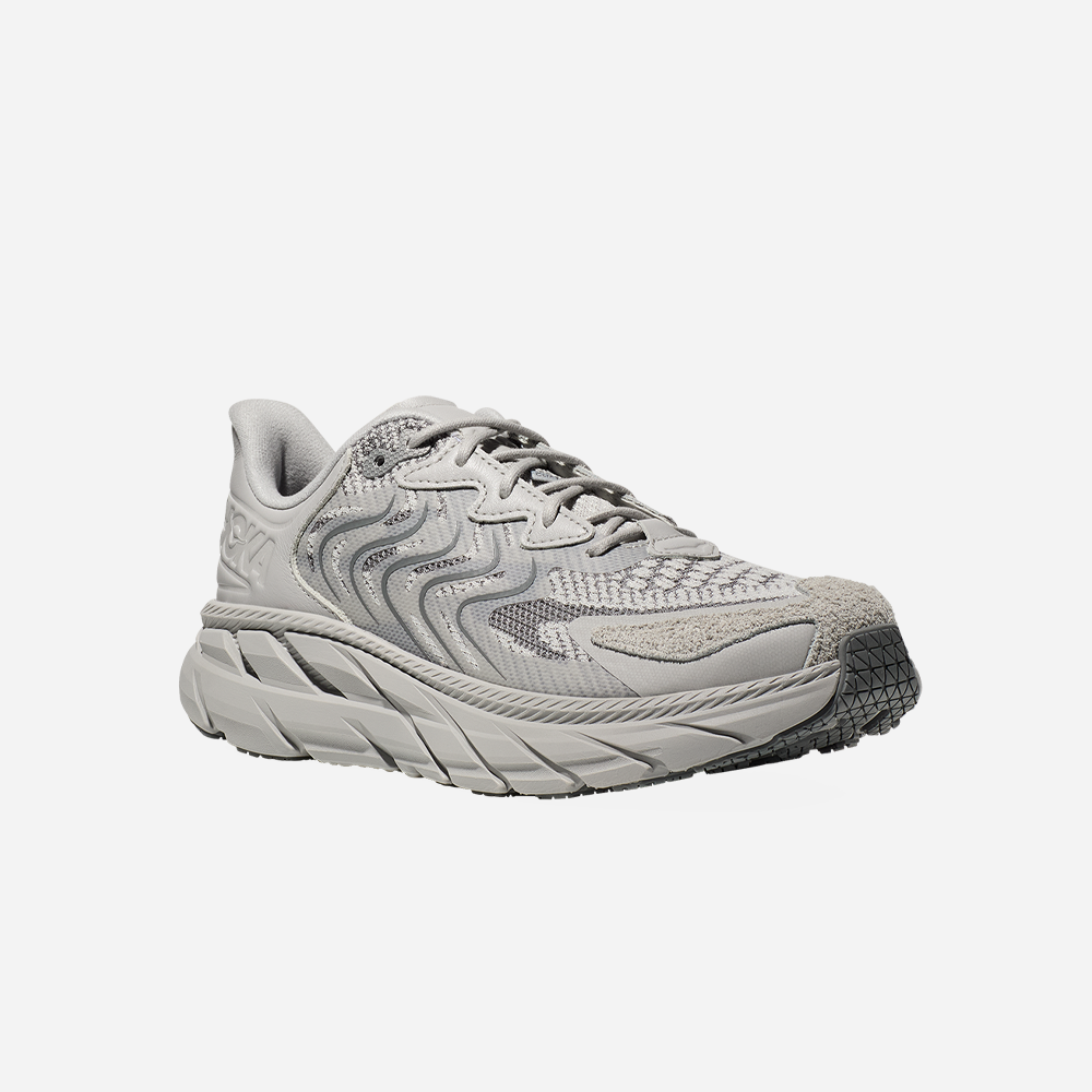 Giày Sneaker Unisex HOKA Clifton Ls - Xám - Supersports Vietnam