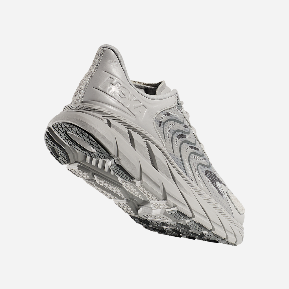 Giày Sneaker Unisex HOKA Clifton Ls - Xám - Supersports Vietnam