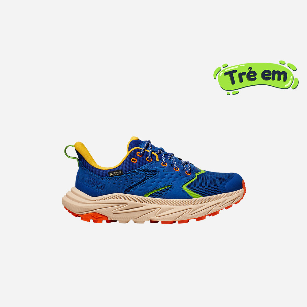 Giày Leo Núi Trẻ Em HOKA Anacapa 2 Low Gtx - Xanh Dương - Supersports Vietnam